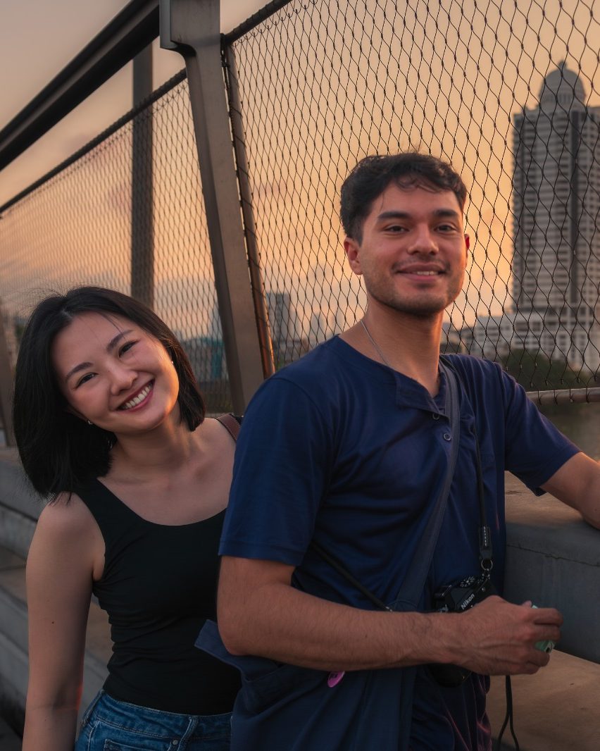 Reconnecting with friendships abroad.