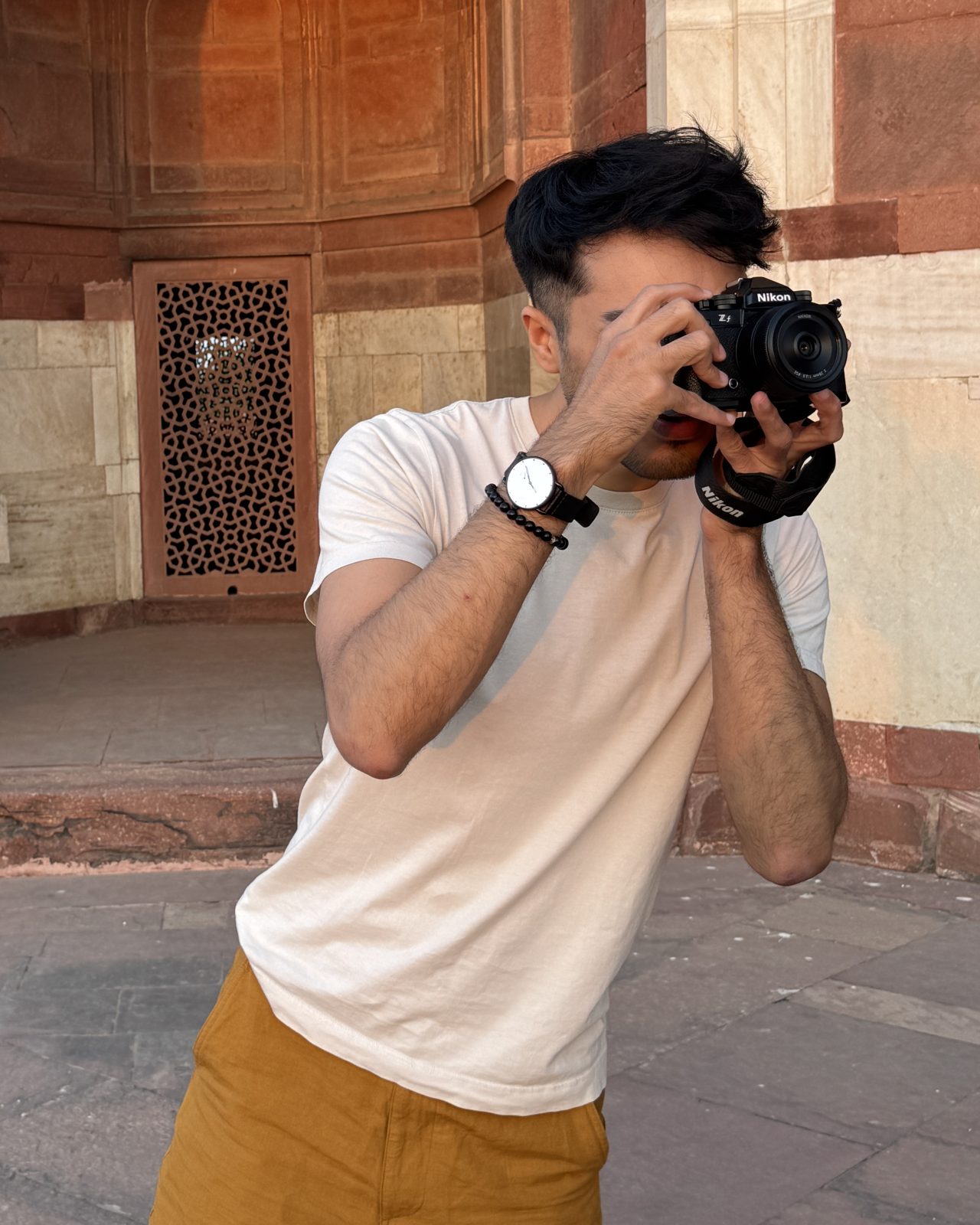 Capturing a great moment.