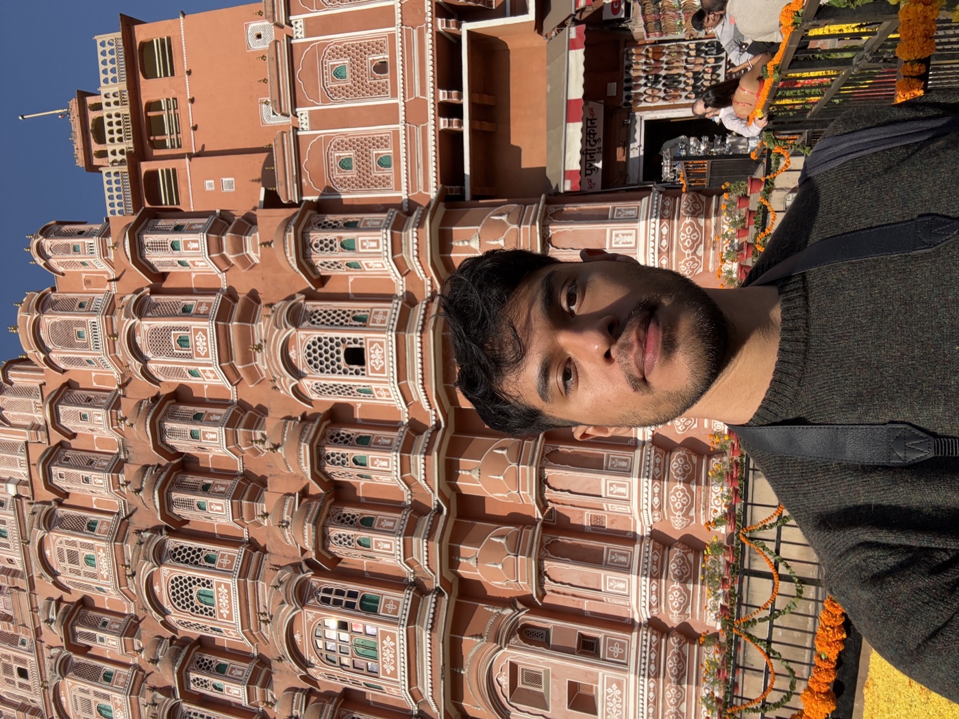On fieldwork in Jaipur, India.